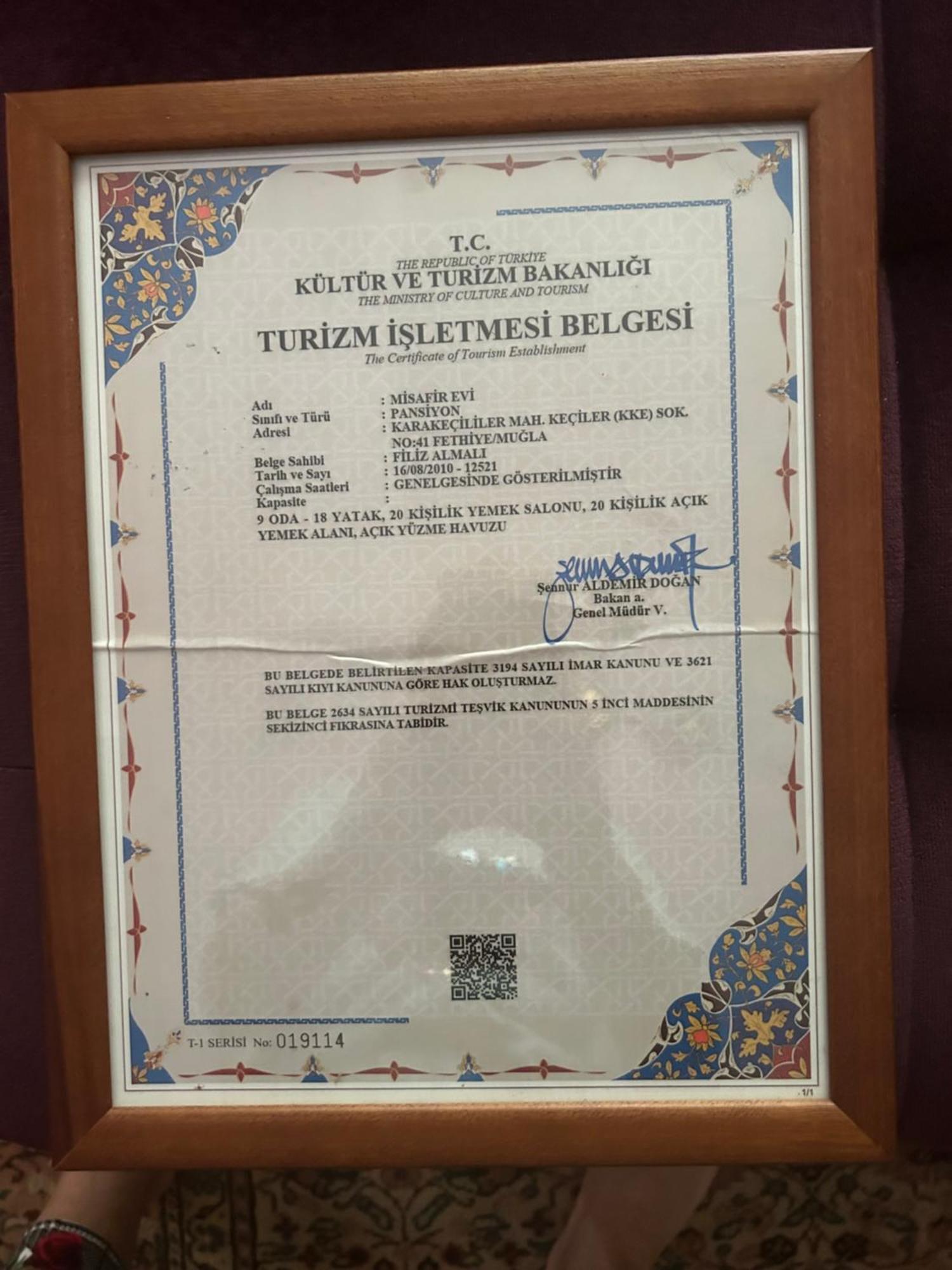 Hotel Misafir Evi Kayakoy Esterno foto